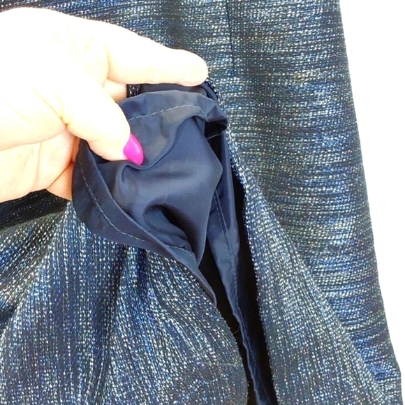 Lafayette 148 Womens Black Sleeveless Stretchy Fit & Flare Preppy Dress Sz.M - Picture 5 of 13